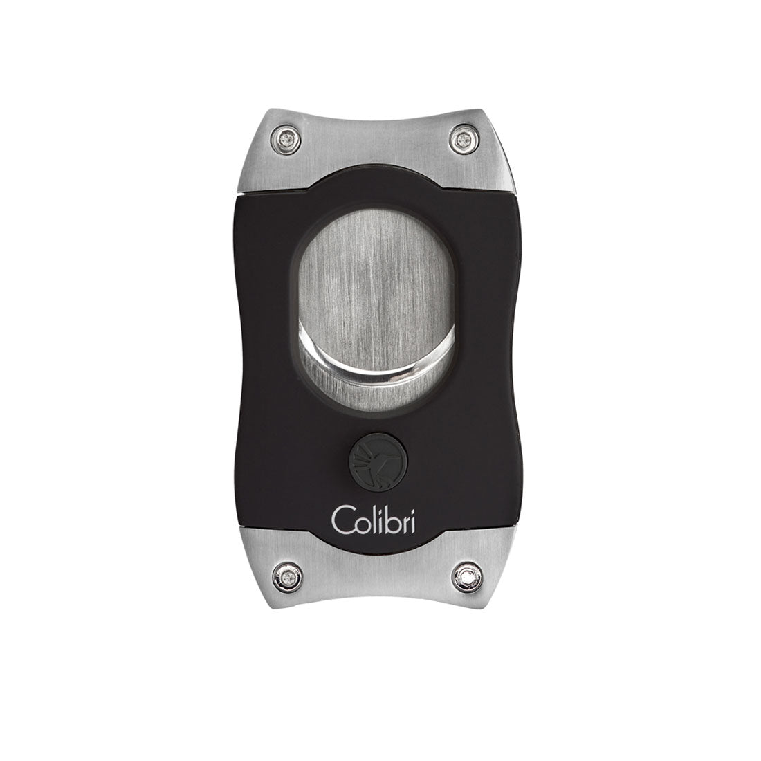 Colibri Straight Cutter Black + Red Blades - The Cigar Shop