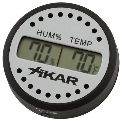 Digital Hygrometers Round
