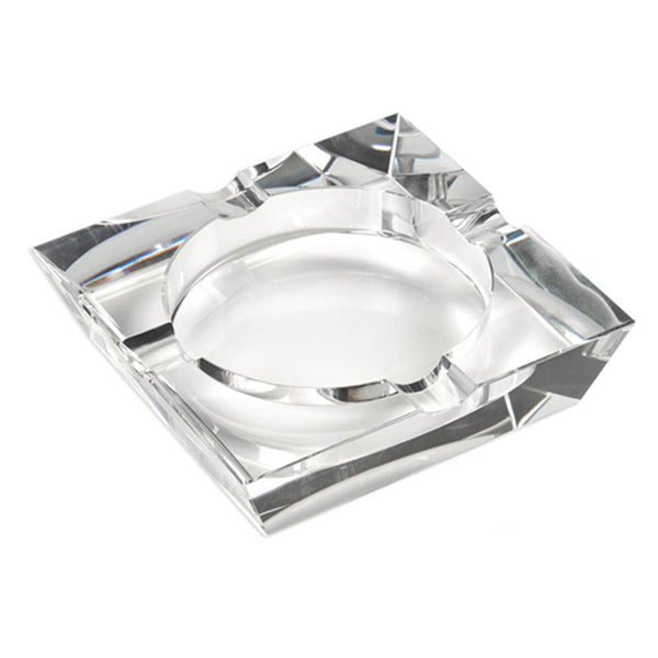 crystal cigarette ashtray UZQL Square Ashtray, Classic Design, Large Home for Cigarettes & Outdoor (4.1 inch) : Home & Kitchen these ash holders are ideal for home Cut Crystal Sphere Orb Round