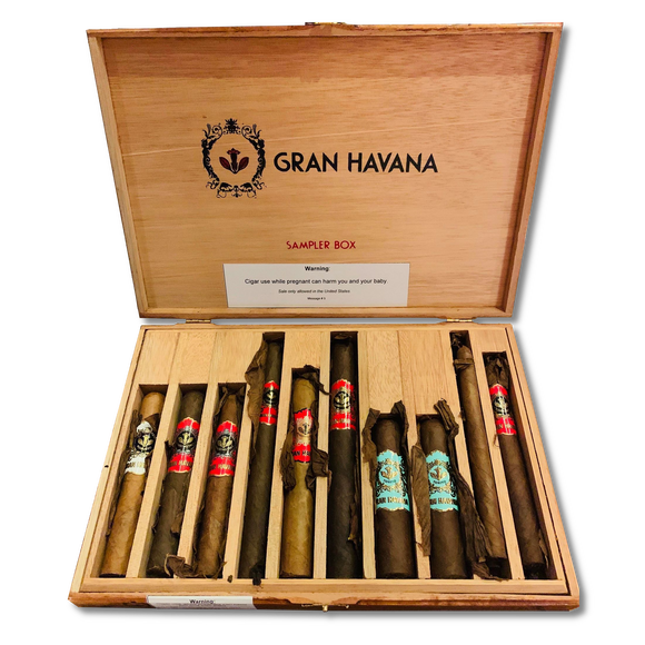 Sampler Box of 10 Cigars